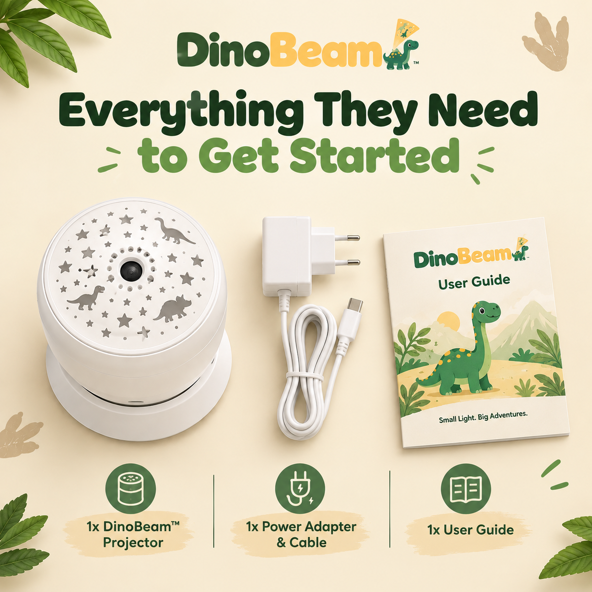 DinoBeam™ - Dinosaur Room Projector